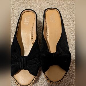 Chic Black Open-Toe Women Shoes